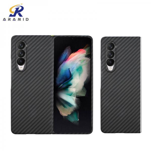 Quality Camera Protection Aramid Fiber Phone Case For Samsung Galaxy Z Fold 3 for sale