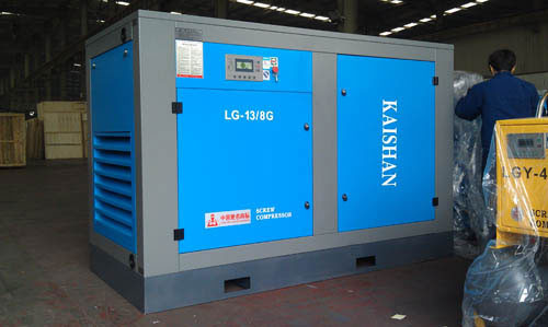 Quality Wind - Cooled screw motor driven air compressor unit 420cfm 145psi 75kw IP54 380V for sale