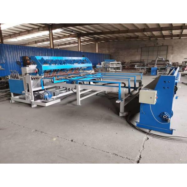Quality Wall Construction 2.4m 2.2KW Reinforced Mesh Machine , Barbed Wire Fencing Machine for sale