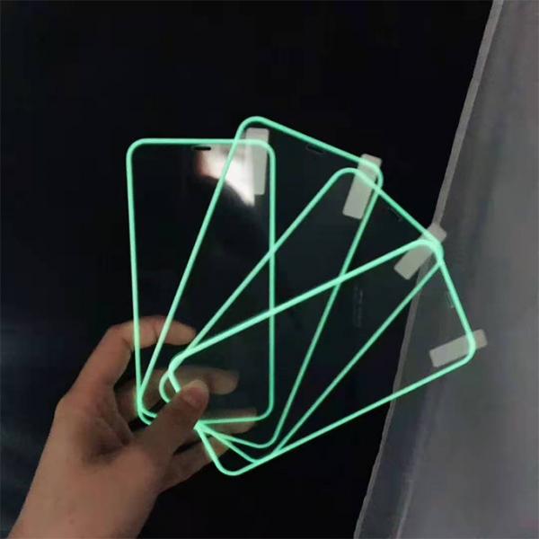 Quality Luminous Glowing 2.5D Curved Tempered Glass For Iphone for sale
