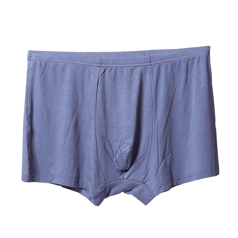 China Mens Breathable Boxer Shorts Briefs Plus Size Middle Aged Elderly Cotton Soft Underpants factory