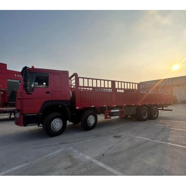 Quality Fence Truck Used Cargo Trucks With SINOTRUCK Engine And 10 Or 12 Wheels for sale