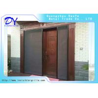 Quality Windproof Heat Insulation 250cm Retractable Fly Screen Door for sale