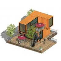 China Zontop luxury Chinese Prefabricated House Shipping Container Home 40 Feet Container house factory
