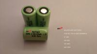 China R/C Toy NIMH Rechargeable Batteries 2/3A 1100mAh 1.2V 1000 Cycles CE UL factory