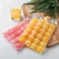 China PE Material Structure Transparent Custom Disposable Ice Cube Plastic Packaging Bags for sale