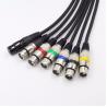 China 5M 10M 5Pin or 3Pin XLR Male to Female Signal Control DMX Cable factory