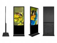 China 49 Inch Floor Standing LCD Touch Screen Kiosk Titem Support IR Remote Controller For Advertising factory
