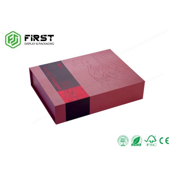 Quality Custom Handmade Book Shaped Luxury Cardboard Gift Boxes Packaging With Logo Printing for sale