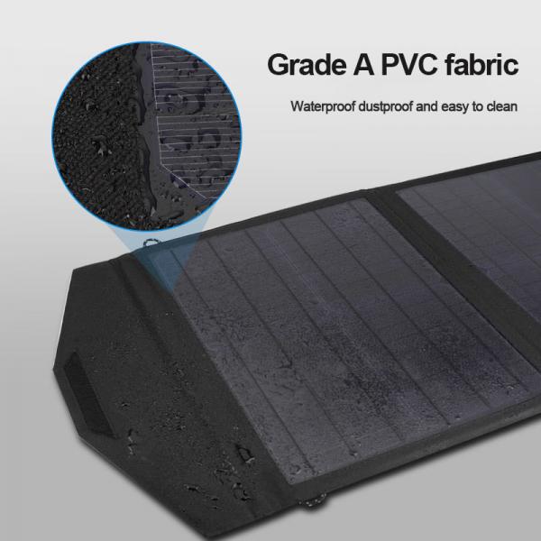 Quality Black Solar PV Panels 60W ETFE Flexible Waterproof Monocrystalline Silicon for sale