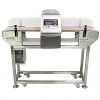 China Digital food grade conveyor belt type metal detector / metal detector in frozen food industry factory