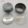 China Mini Weed Tin Plate Cans Diameter 65mm By Height 30mm 2 Piece Type factory