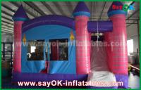 China Kids Inflatable Slide 0.55mm PVC Inflatable Bouncer Dream Princess Castle Trampoline factory