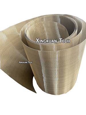 Quality Continuous Belt Wire Mesh Filter Screen Copper Clad Steel For Extruder Plastic Production for sale