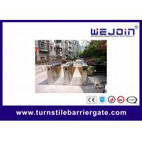 China 30~40 Transit Speed Pedestrian Retractable Flap Barrier Gate factory