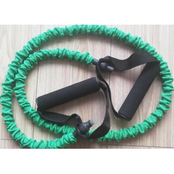 Quality Exercise Emulsion 1500mm 35LBS Gym Equipment Elastic Ropes for sale