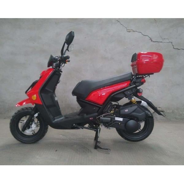 Quality Eletric / Kick Start 150cc Adult Gas Scooter Front Disc And Rear Drum Brake for sale