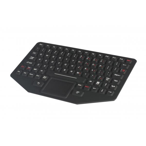 Quality Rubber Red Backlight 30mA Silicone Usb Keyboard USB PS2 for sale