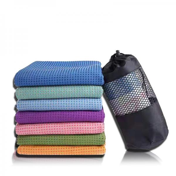 Quality 70x140 Hot Yoga Microfiber Yoga Towel Mat Non Slip Private Label Customized for sale