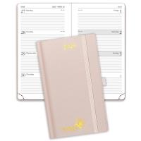 China 4.25x6.75 Inch Custom Academic Planner Mini 2023 Personal Calendar Planner In Pink factory