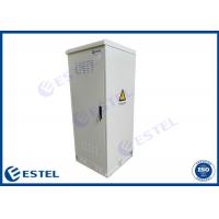 China IP55 32U Rack Outdoor Telecom Cabinet With One Front Door for sale