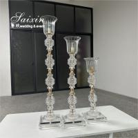 China Factory Wholesale 3 Pcs Tall Set New Candle Holder For Wedding Event Table Decor factory