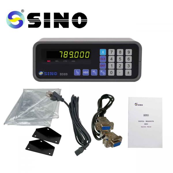 Quality TTL Single Axis SINO Digital Readout System DRO With Transparent Cover for sale