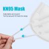 China KN95 Dustproof Anti-fog And Breathable Face Masks 95% Filtration Mouth Masks FFP2  Mouth Muffle Cover factory
