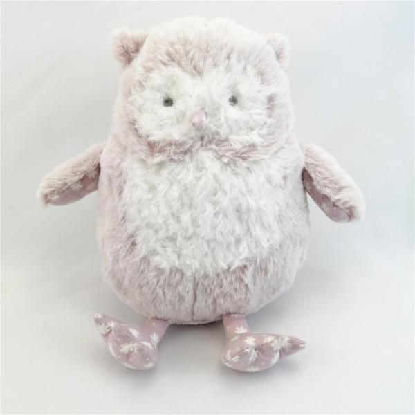 Quality 10MM Cotton Stuffed Toys Cute Owl Stuffed Animal 21 X 15cm for sale