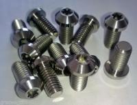 China Titanium/Alloy parts Screw/Nuts Frame caps Gr1,Gr2,Gr3,Gr4,Gr5(Ti-6AL-4V),Gr7,Gr9,Gr12, etc. factory
