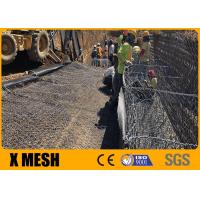 Quality En 10223-3 Standard Hexagonal Gabion Mesh 3.2mm Selvedge Wire For Dam Protection for sale