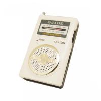 China Simple Battery Operated Pocket Radio DSP Chip Portable Pocket Fm Radio AM525 factory
