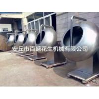 China automatic stainless steel hot air peanut coated machine for UK Client for sale