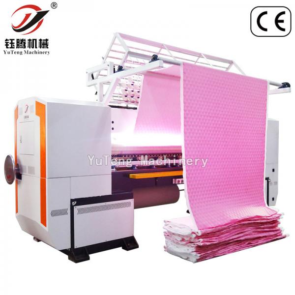 Quality PLC Computerised Lock Stitch Quilting Machine For Bed Sheet Making for sale