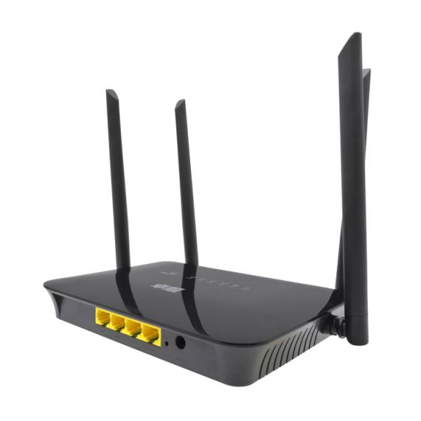 Quality Single Frequency 100M Router Wireless 300mbps 4 Antennas 2.4GHz for sale