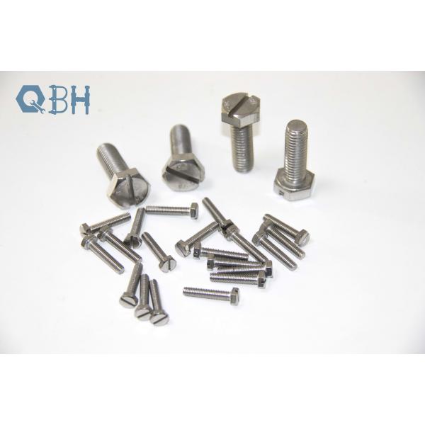 Quality SS304 316 Hexagon Slotted High Tensile Stainless Steel Bolts for sale