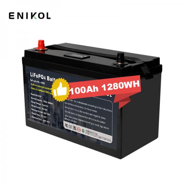 Quality 12V 100ah RV LiFePo4 Battery Energy Storage Solar Lithium Ion Battery Pack for sale