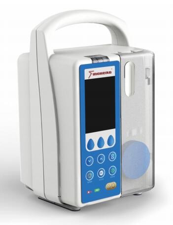 China Feeding Syringe Infusion Pump SH-700 2.8 Inch Color TFT Double CPU System Spanish Software factory