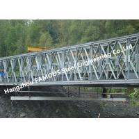 Quality Multi - Span Single Lane Steel Bailey Bridges Structural Formwork Truss for sale