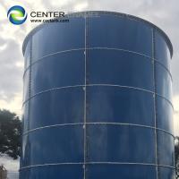 China Landfill Leachate Storage Tanks With Aluminum Alloy Trough Deck Roofs factory