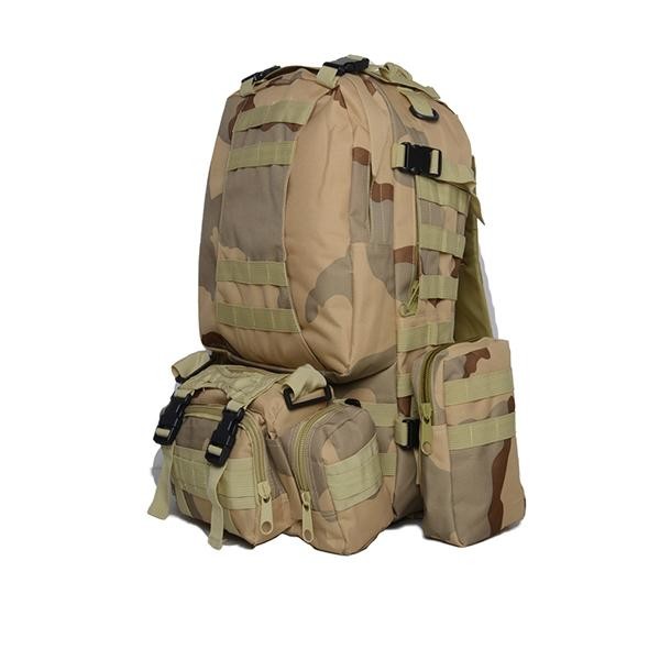 Quality 40L - 50L Military Tactical Backpack Camouflage Army Molle Rucksack for sale