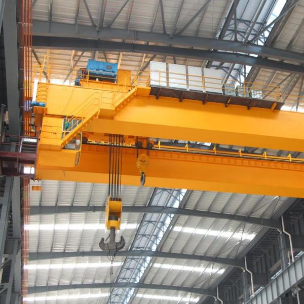 Quality Customized Double Beam Bridge Crane 20 Ton With Overload Protection Device for sale