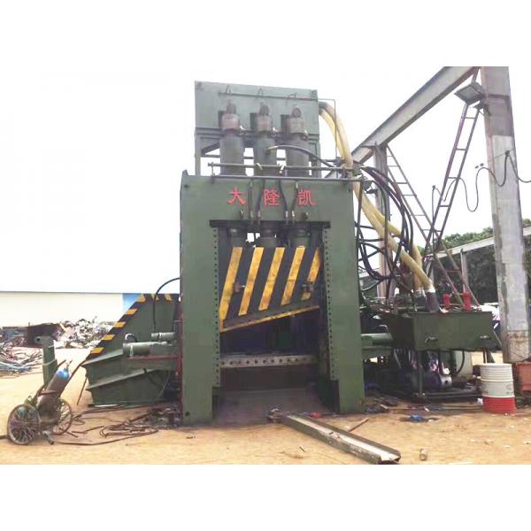 Quality Simple Control Hydraulic Metal Mobile Scrap Shear For Scrap Boards 10 - 15 Tons for sale
