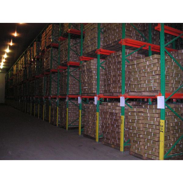 Quality Warehouse Storage Drive In Pallet Racking Q235 / 345B Material Heavy Duty for sale