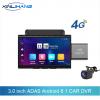 Quality 4G 3inch Android 8.1 ADAS Dual Micro Dvr Dash Cam With DVR System 128G 24H for sale