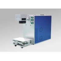 China 20W 30W Table Type Fiber Laser Marking Machine for Metalic Marking factory