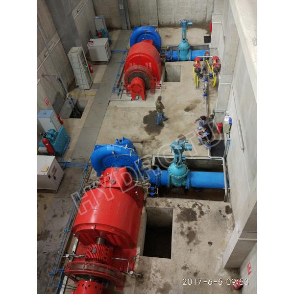 Quality Hydropower equipment  Francis Water Turbine With Generator for hydropower project for sale