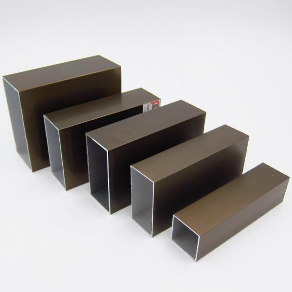 Quality T5 Anodized Angle Aluminium Square Pipe 6030 Rectangular Steel Tubing for sale