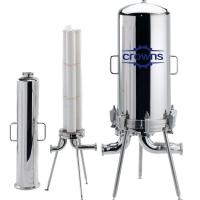 China China Stainless Steel 304/316 Micro Cartridge Filter Housing Rum Plum Fruit Brandy Industrial Filtration Equ factory