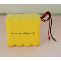 China 9.6V AA Nicd Energizer Rechargeable Batteries 700mAh For Hotel Phone , Dect Phone factory